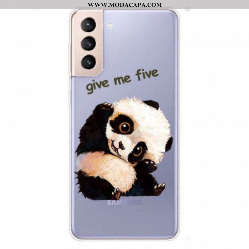 Capa Para Samsung Galaxy S22 Plus 5G Panda Me Dê Cinco