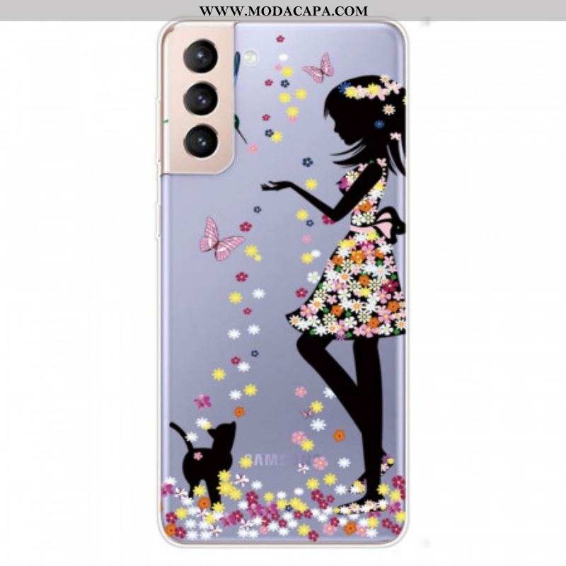 Capa Para Samsung Galaxy S22 Plus 5G Mulher Mágica