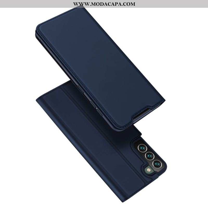 Capa De Celular Para Samsung Galaxy S22 Plus 5G Flip Skin Pro Dux Ducis