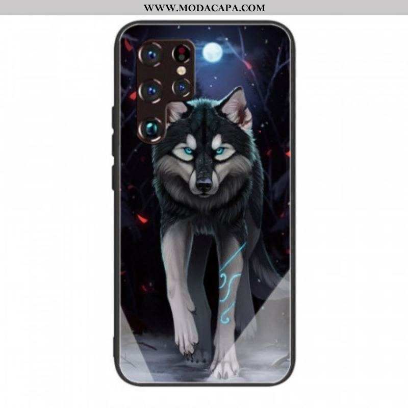 Capa Para Samsung Galaxy S22 Ultra 5G Lobo