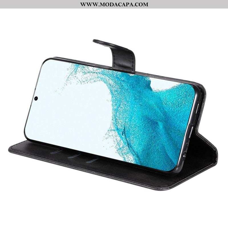 Capa Folio Para Samsung Galaxy S23 5G Carteira