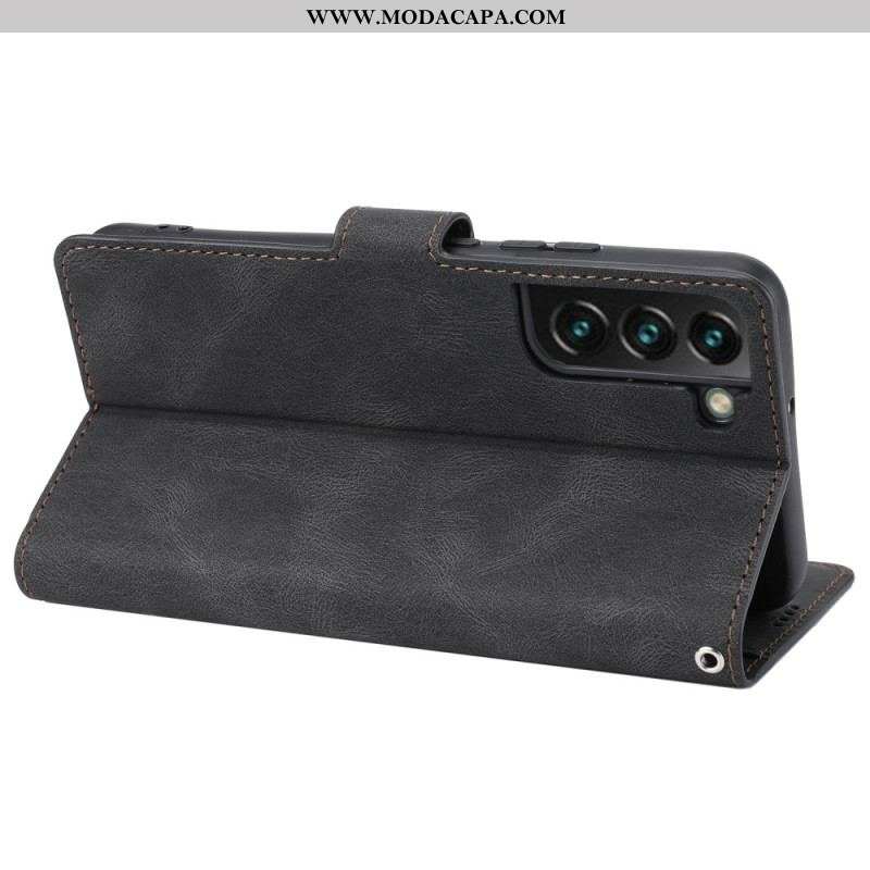 Capa Em Pele Para Samsung Galaxy S23 5G Unido