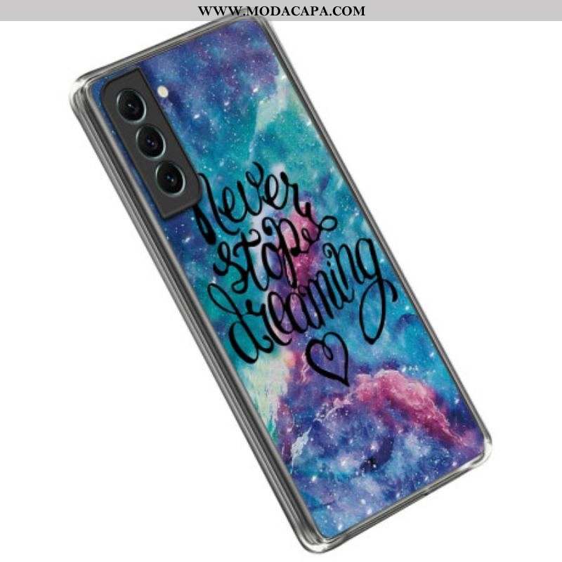 Capa Para Samsung Galaxy S23 5G Nunca Pare De Sonhar