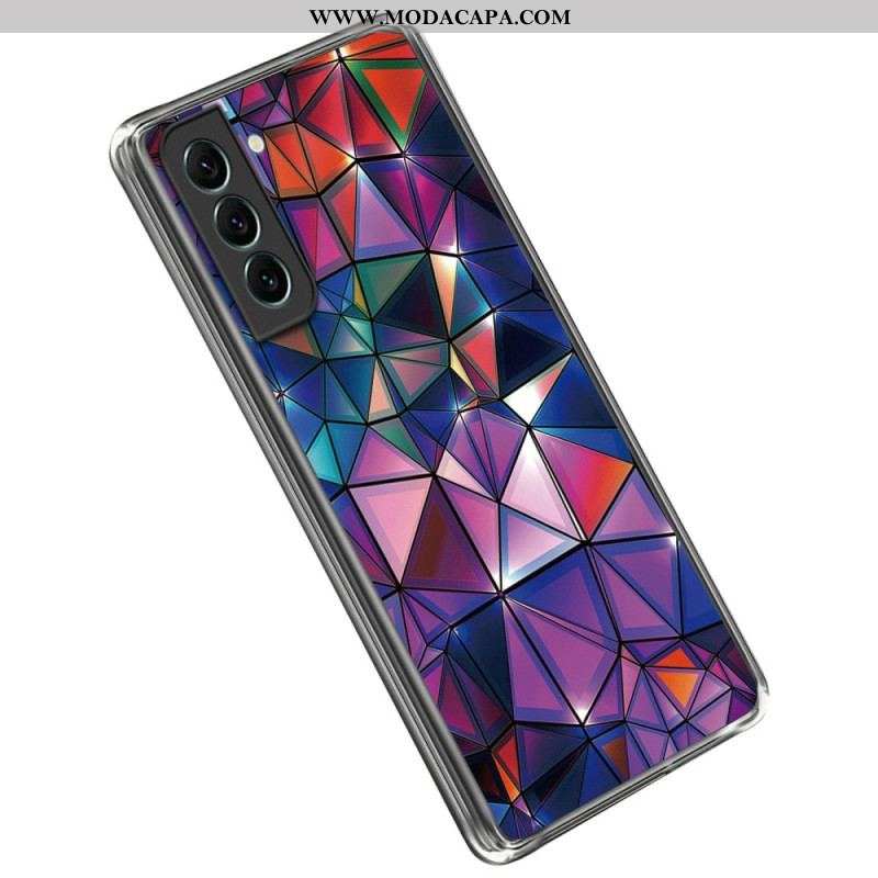 Capa Para Samsung Galaxy S23 5G Geometria Flexível