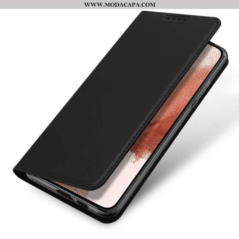 Capa De Celular Para Samsung Galaxy S23 5G Flip Skin Pro Series Dux Ducis