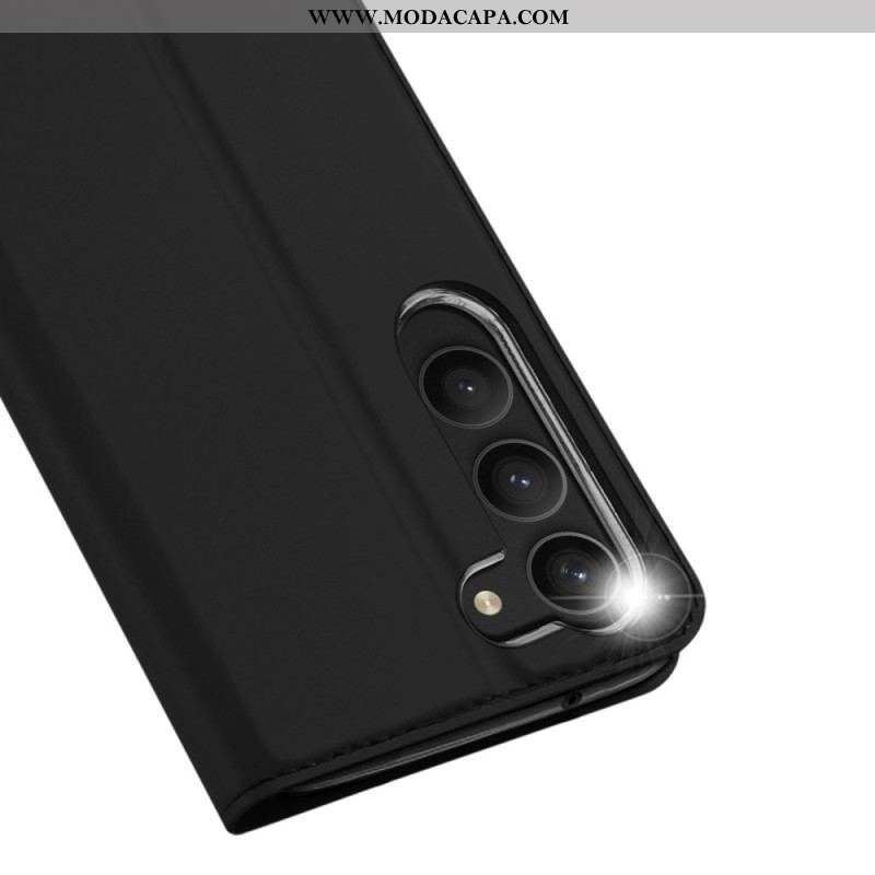 Capa De Celular Para Samsung Galaxy S23 5G Flip Skin Pro Series Dux Ducis