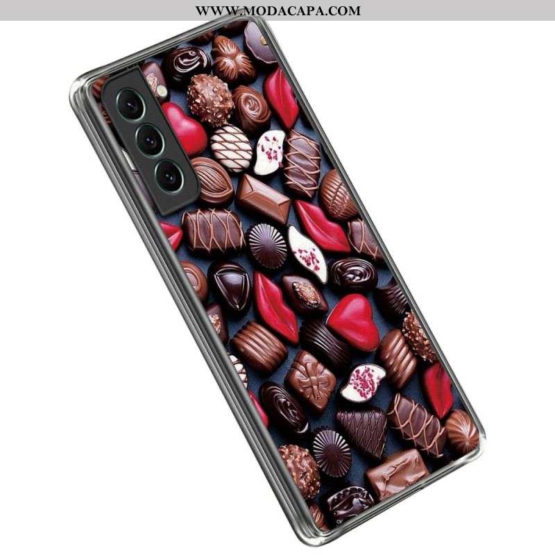 Capa Para Samsung Galaxy S23 5G Chocolate Flexível