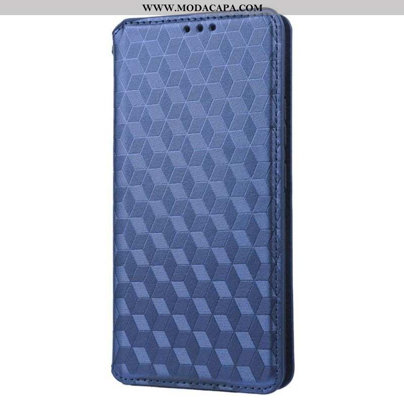 Capa De Celular Para Samsung Galaxy S23 5G Flip Padrão 3d