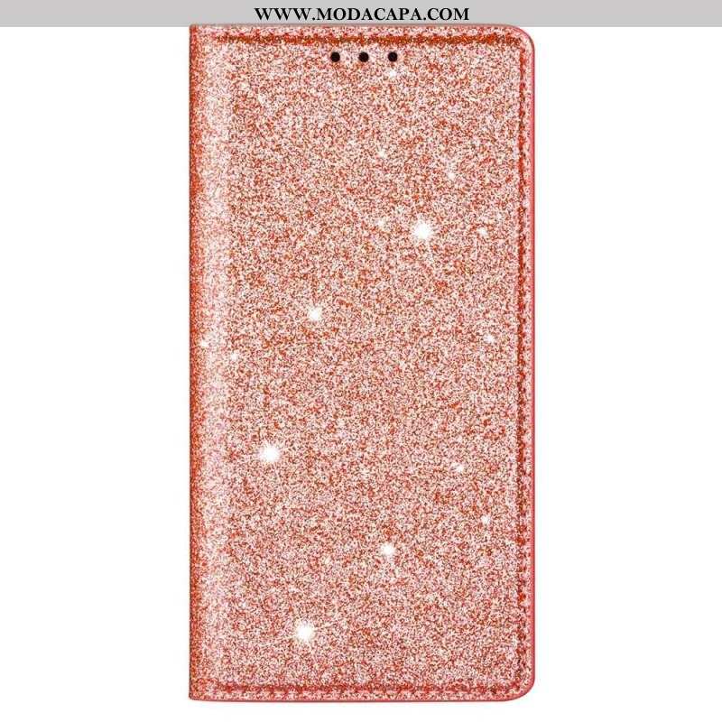 Capa De Celular Para Samsung Galaxy S23 5G Flip Estilo De Lantejoulas