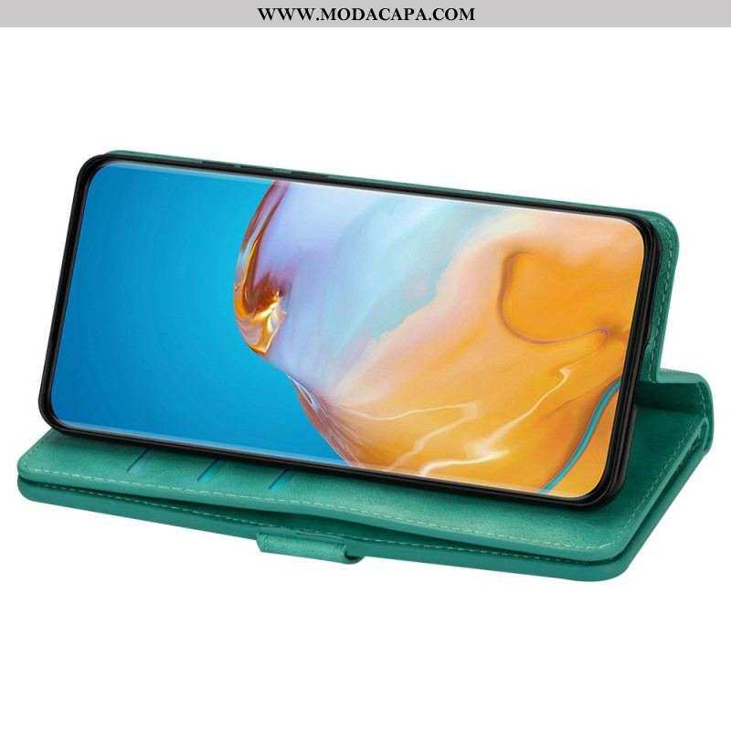 Capa De Couro Para Samsung Galaxy S23 Plus 5G De Cordão Porta-moedas Cordão