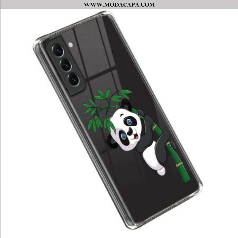 Capa Para Samsung Galaxy S23 Plus 5G Bambu Panda Sem Costura