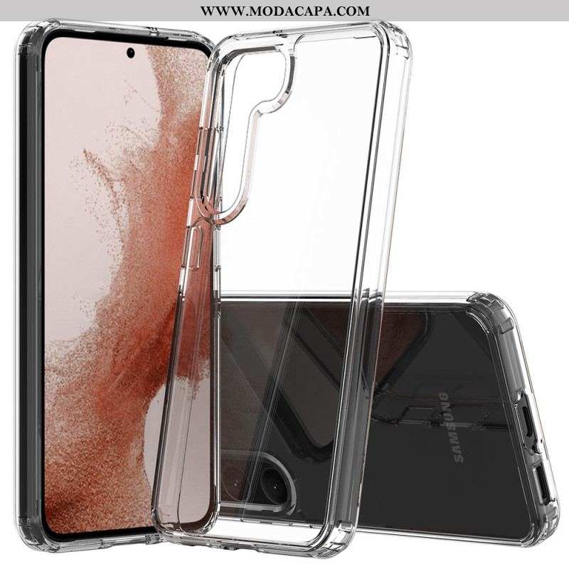 Capa De Celular Para Samsung Galaxy S23 Plus 5G Anti-amarelecimento Transparente