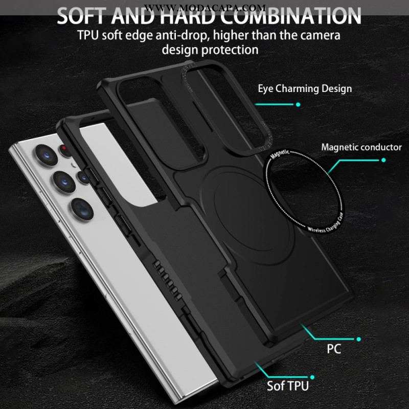Capa Para Samsung Galaxy S23 Ultra 5G Compatível Com Magsafe