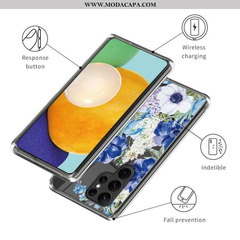 Capa Para Samsung Galaxy S23 Ultra 5G Vegetal
