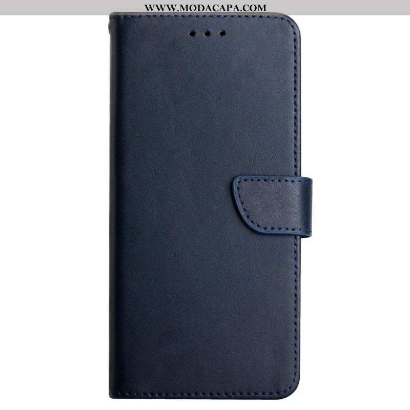 Capa Em Pele Para Samsung Galaxy S23 Ultra 5G Couro Napa Genuíno