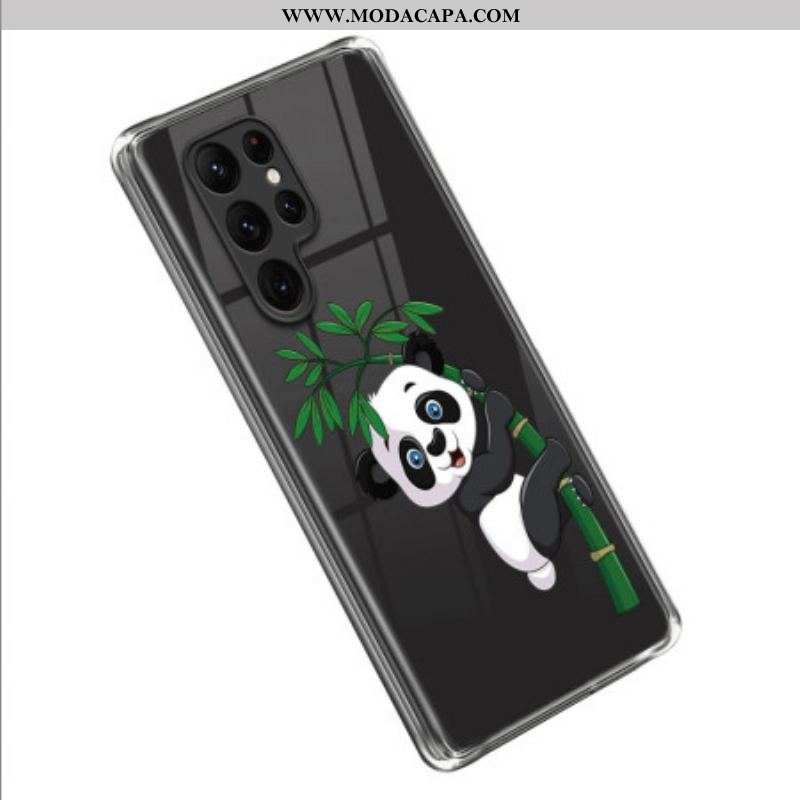 Capa Para Samsung Galaxy S23 Ultra 5G Bambu Panda