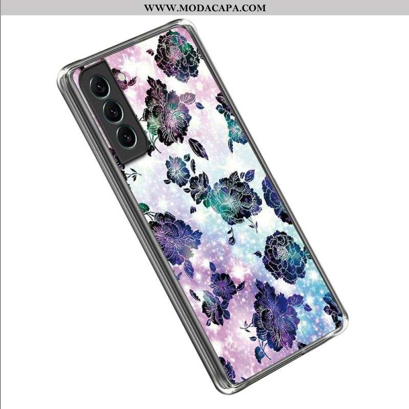 Capa Para Samsung Galaxy S23 Ultra 5G Flores Flores