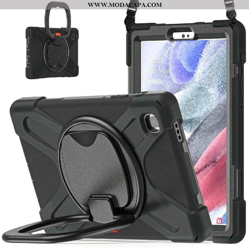 Capa Para Samsung Galaxy Tab A7 Lite Multifuncional Com Alça De Ombro