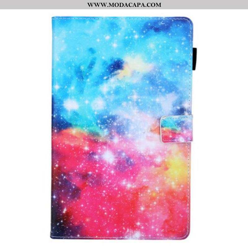 Capa Folio Para Samsung Galaxy Tab A7 Lite Espaço