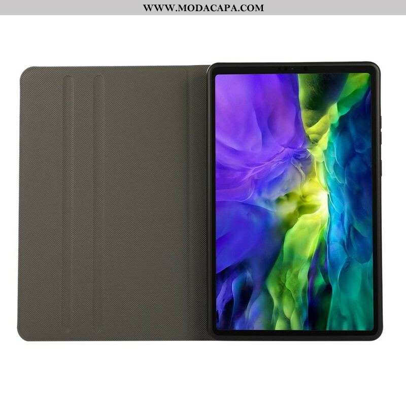 Capa Para Samsung Galaxy Tab A7 Lite Couro Sintético