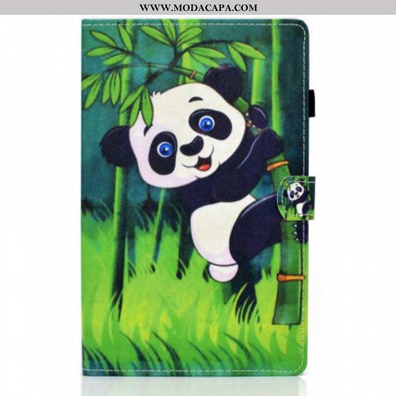 Capa Flip Para Samsung Galaxy Tab A8 (2021) Panda