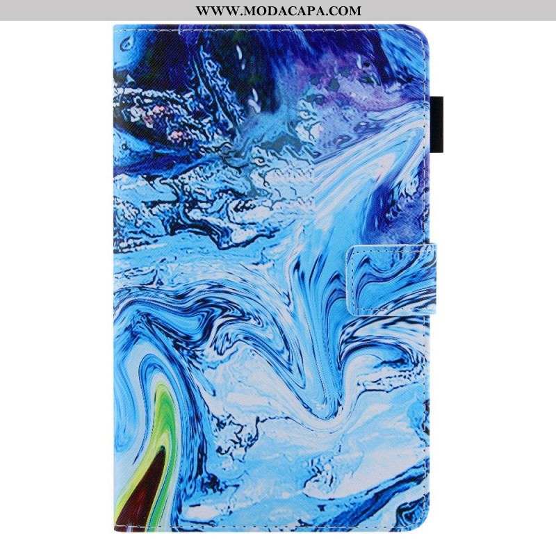 Capa Flip Para Samsung Galaxy Tab A8 (2021) Pintar