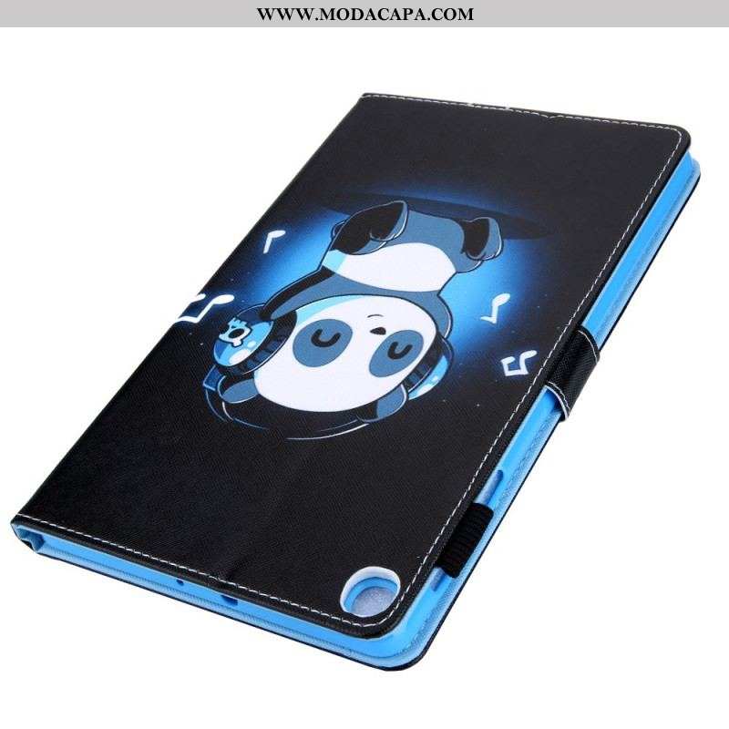 Capa Flip Para Samsung Galaxy Tab A8 (2021) Funky Panda