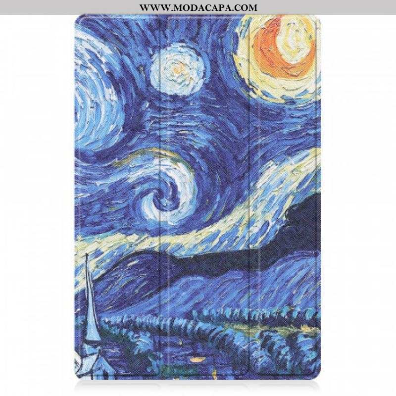Capa De Celular Para Samsung Galaxy Tab A8 (2021) Van Gogh Aprimorado