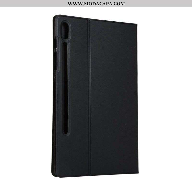 Capa Para Samsung Galaxy Tab S8 / Tab S7 Couro Sintético