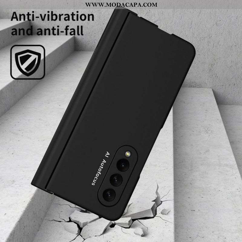 Capa Para Samsung Galaxy Z Fold 3 5G Protetor De Tela E Suporte Para Caneta