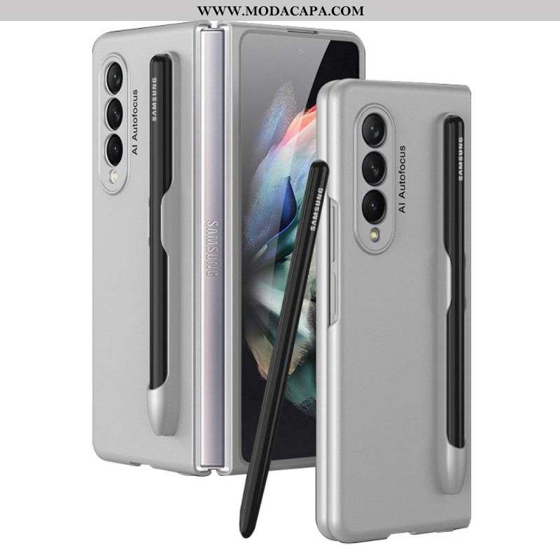 Capa Para Samsung Galaxy Z Fold 3 5G Suporte Para Caneta Finesse Gkk