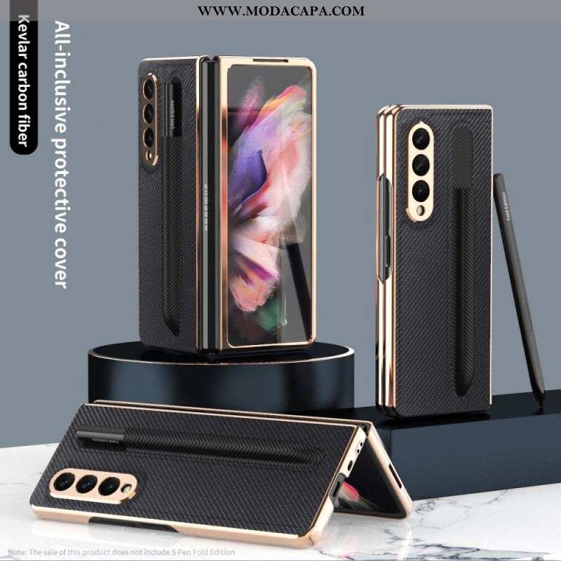 Capa Para Samsung Galaxy Z Fold 3 5G Capa Proteção Protetor De Tela E Suporte Para Caneta