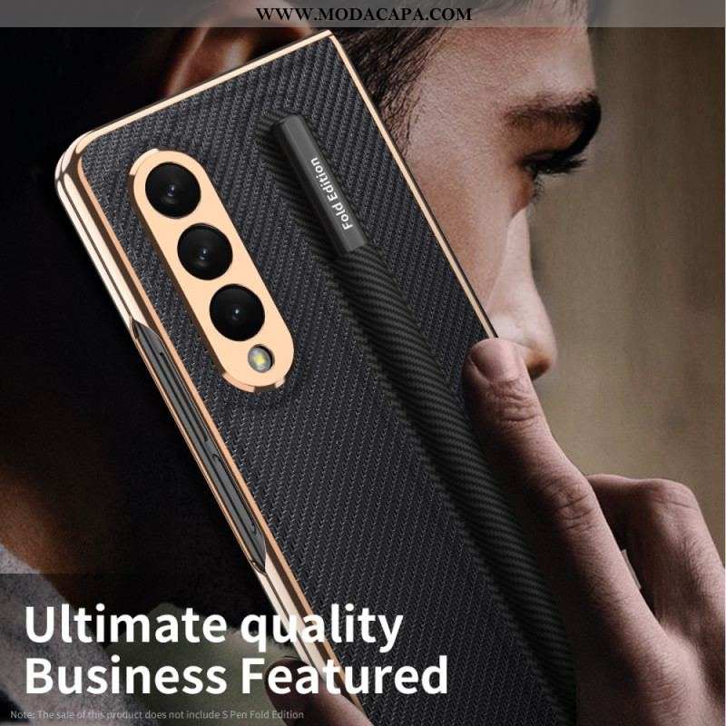 Capa Para Samsung Galaxy Z Fold 3 5G Capa Proteção Protetor De Tela E Suporte Para Caneta