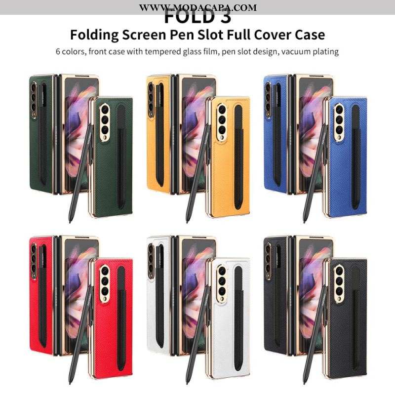 Capa Para Samsung Galaxy Z Fold 3 5G Capa Proteção Protetor De Tela E Suporte Para Caneta