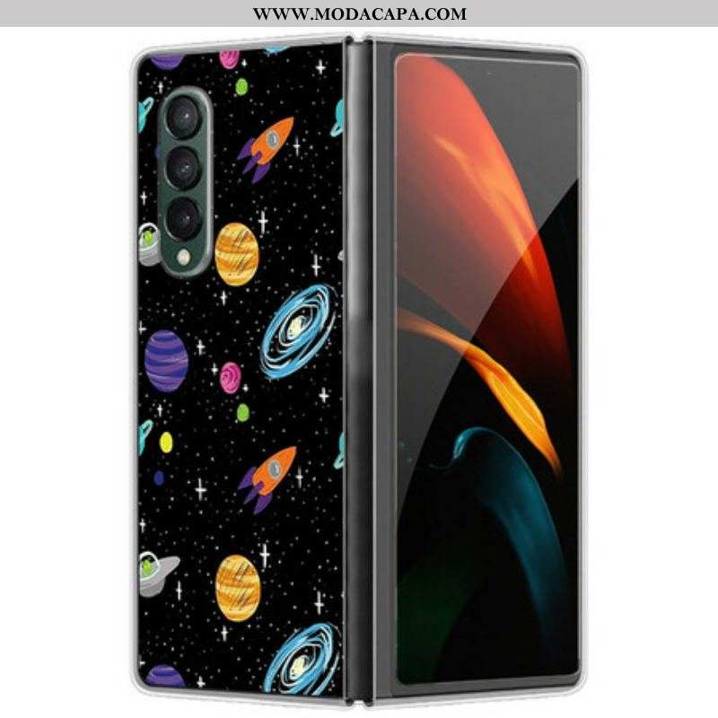 Capa Para Samsung Galaxy Z Fold 3 5G Espaço