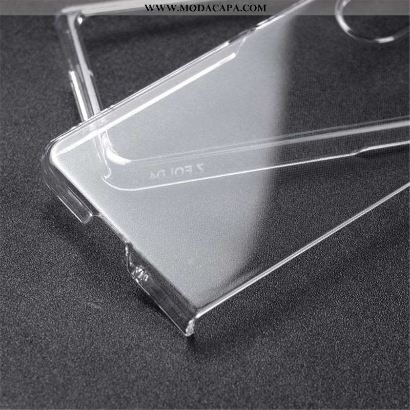 Capa Para Samsung Galaxy Z Fold 4 Plástico Invisível