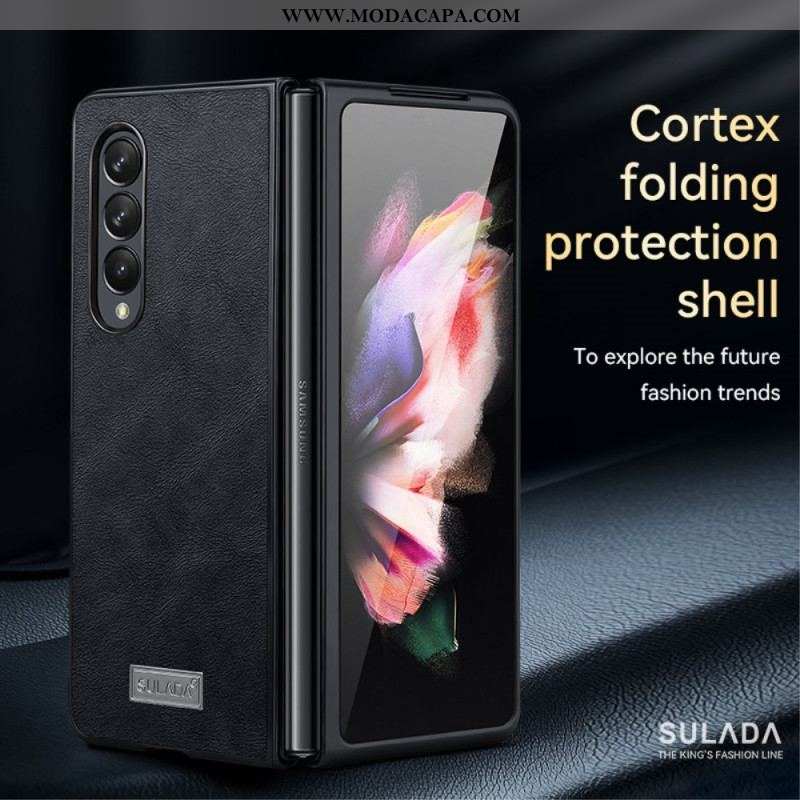 Capa Para Samsung Galaxy Z Fold 4 Sulada Textura Coid