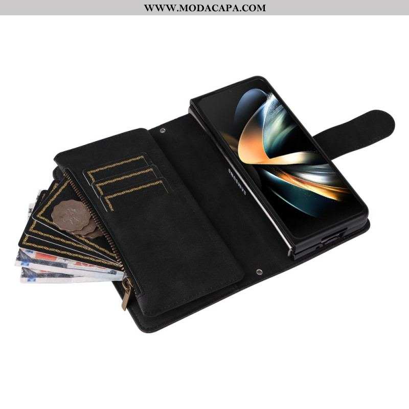 Capa Folio Para Samsung Galaxy Z Fold 4 Monopa