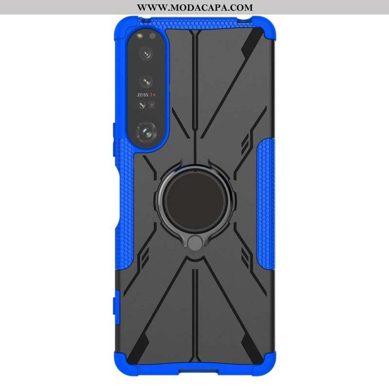 Capa Para Sony Xperia 1 IV Anel Giratório