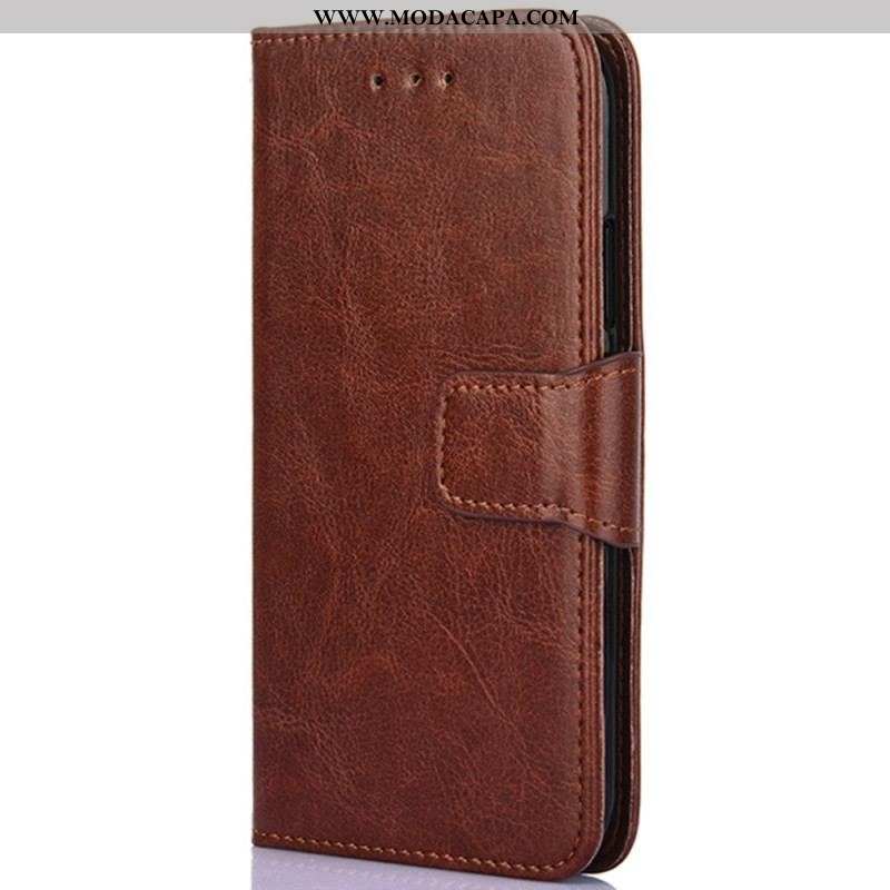 Capa Flip Para Sony Xperia 1 IV Estilo Vintage