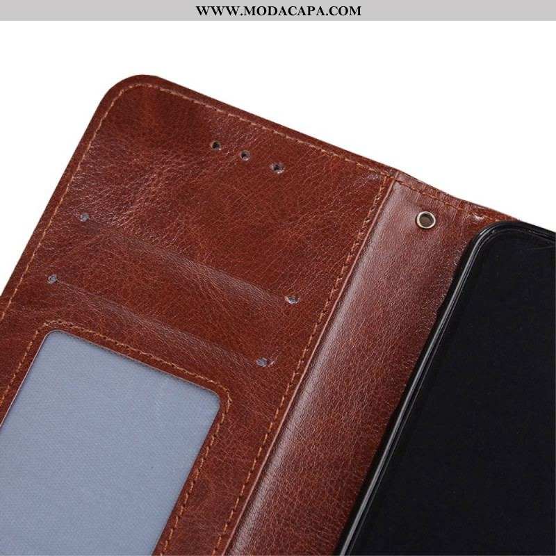 Capa Flip Para Sony Xperia 1 IV Estilo Vintage