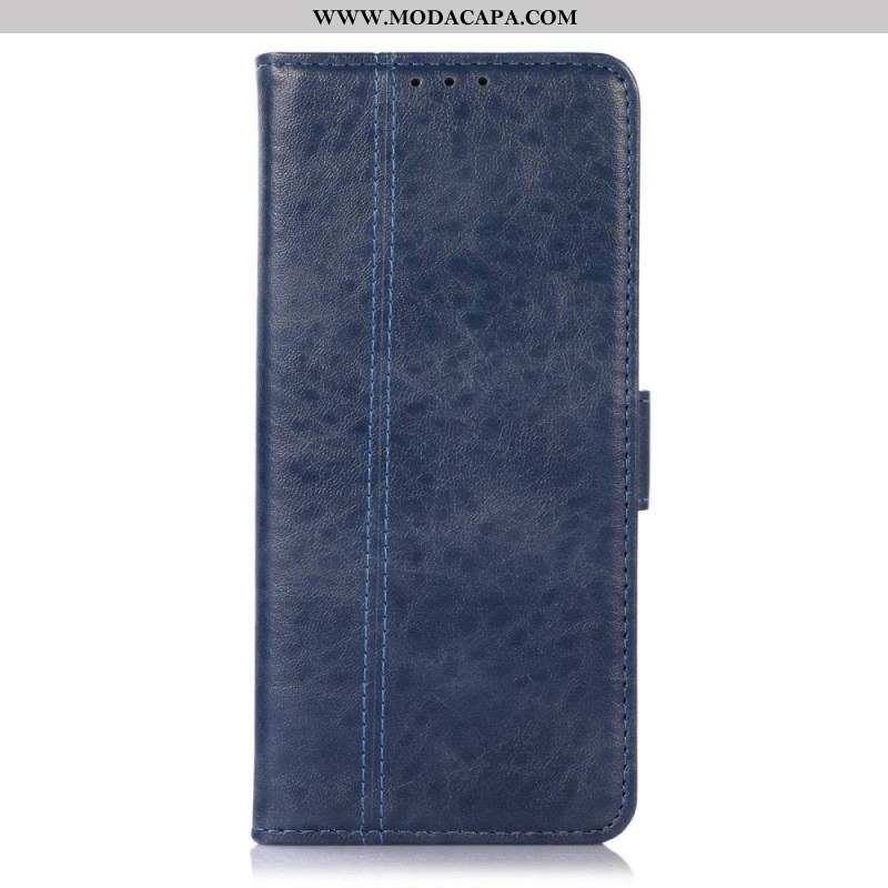 Capa Em Pele Para Sony Xperia 1 IV Elegância