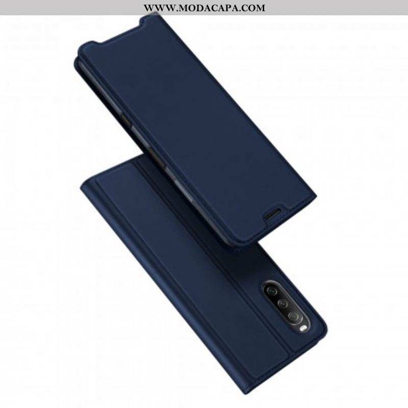 Capa De Celular Para Sony Xperia 5 III Flip Skin Pro Dux Ducis