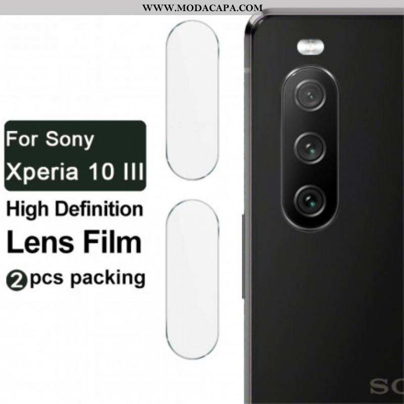 Lente Protetora De Vidro Temperado Para Sony Xperia 10 Iii Imak