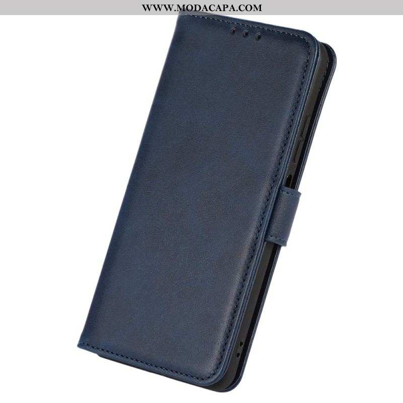 Capa Flip Para Sony Xperia 5 IV Estilo Clássico De Couro