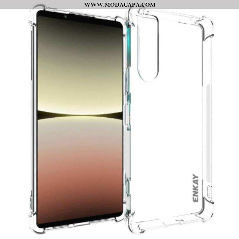 Capa Para Sony Xperia 5 IV Enkay Transparente