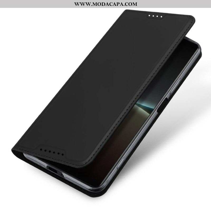 Capa Flip Para Sony Xperia 5 IV Skin Pro Dux Ducis