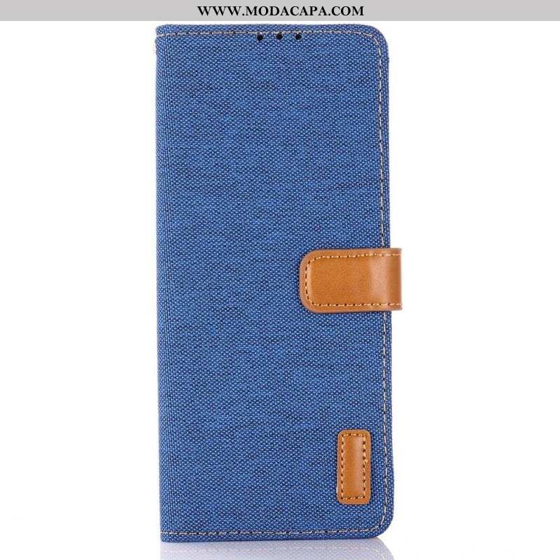 Capa De Couro Para Sony Xperia 5 IV Jeans