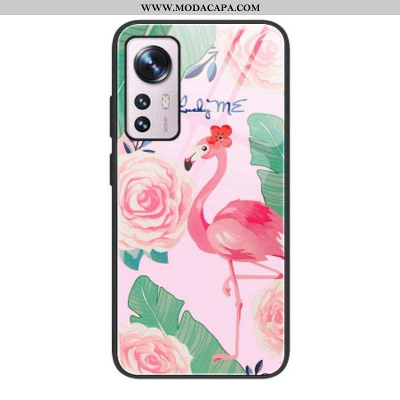 Capa Para Xiaomi 12 / 12X Vidro Temperado Flamingo