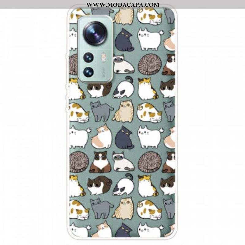 Capa Para Xiaomi 12 / 12X Top Cats